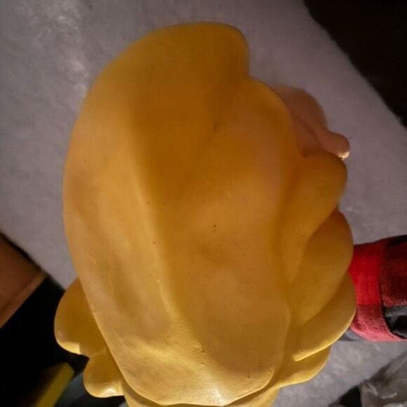 Flintstones Barney Rubble Hanna Barbera 1994 Rubber Mask - Picture 7 of 8